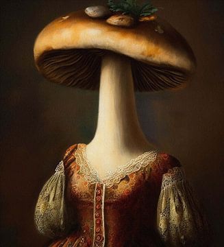 Lady Mushroom sur Gisela- Art for You