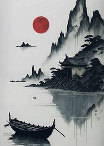 Bateaux au clair de lune
