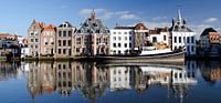 Historic Stadhuiskade Maassluis; panorama