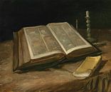 Stillleben mit Bibel, Vincent van Gogh von Meisterhafte Meister Miniaturansicht