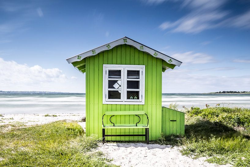 Cabines de bain sur Aerö par Matthias Nolde