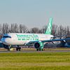 Transavia Airbus A321neo passagiersvliegtuig. van Jaap van den Berg