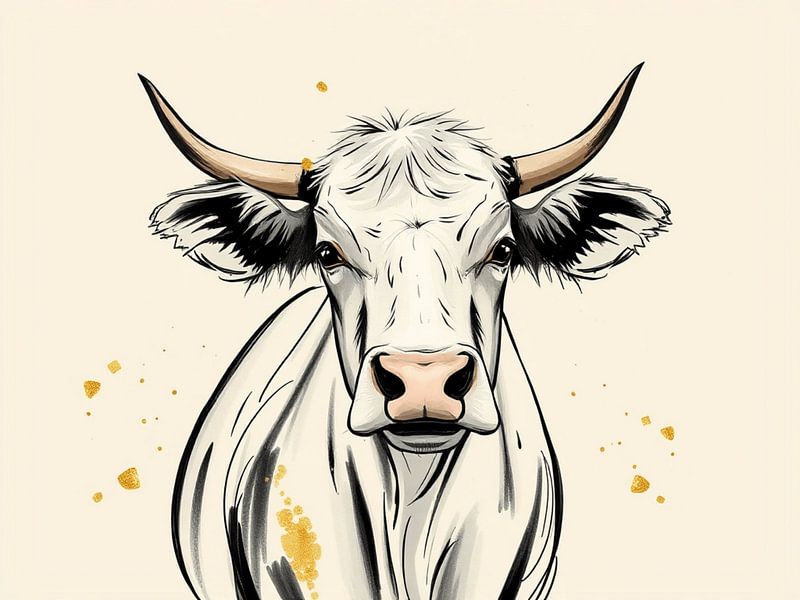 Kuh von On Your Wall