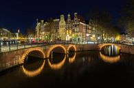 Amsterdam in de avond - Keizersgracht van Tux Photography thumbnail