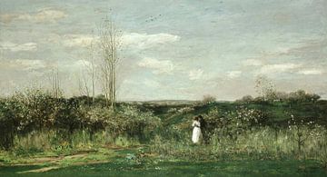Lentelandschap, Charles-François Daubigny