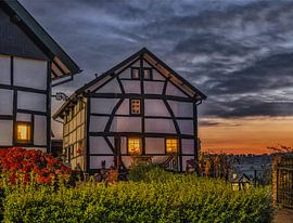 Half-timbered house in southern Limburg by John Kreukniet