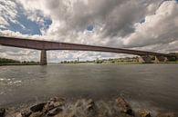 Rijnbrug Rhenen-Kesteren met zicht op de Cuneratoren van Rhenen van Moetwil en van Dijk - Fotografie thumbnail