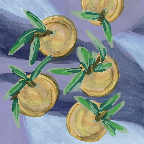 Pastelgele clementines