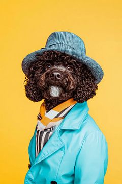 Portuguese Water Dog by Poster Art Shop