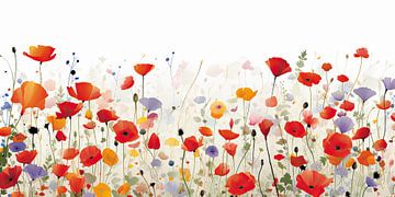 Coquelicots sur Imagine