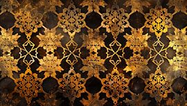 Golden pattern panorama