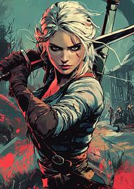 Epic Witcher Saga: Eine Fusion aus Kunst und Fantasie