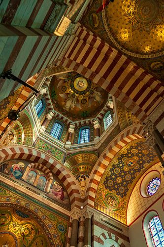 Basilica Notre Dame de la Garde in Marseille France