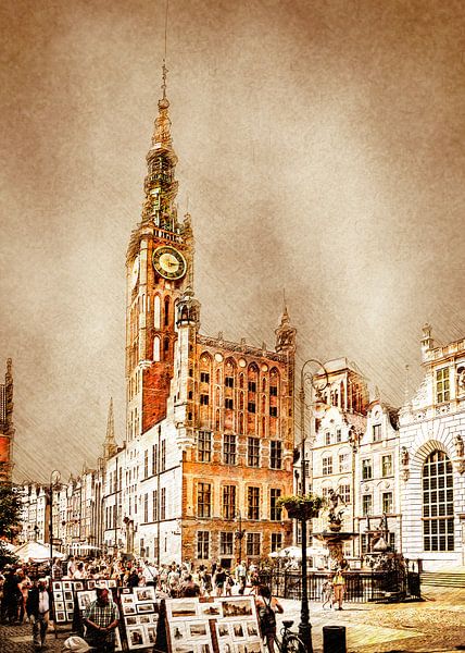 Gdansk Poland landscape city #Gdansk by JBJart Justyna Jaszke