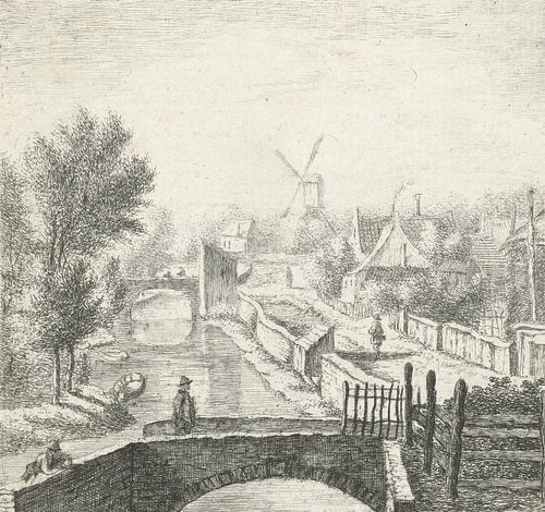 Anthonij van der Haer, Bach in Utrecht, ca. 1745 - 1785 von Atelier Liesjes