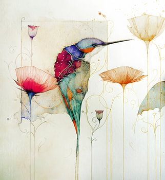 Little Bird Watercolour