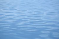 Wasser in Blau