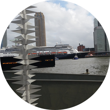 Cruise schip Rotterdam van Karen Boer-Gijsman