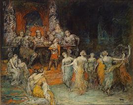 Ferdinand Leeke, roi nain Laurin à la cour de Dietrich von Bern, 1923 sur Atelier Liesjes