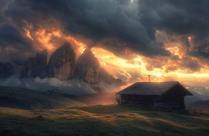 Unberührte Schönheit der Dolomitenlandschaft