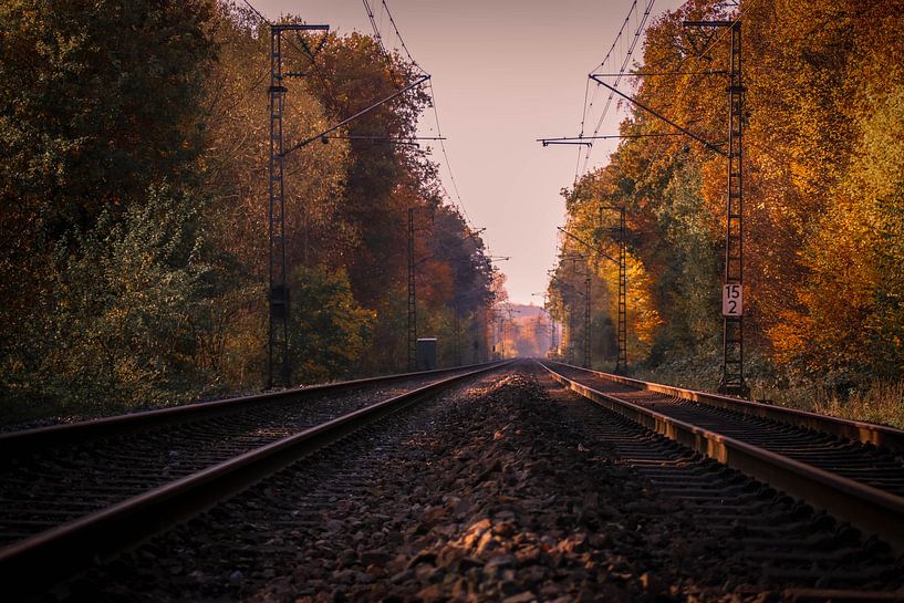 spoorweg  par Wilma Meurs