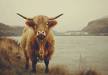 Highland Cow  van Niklas Maximilian