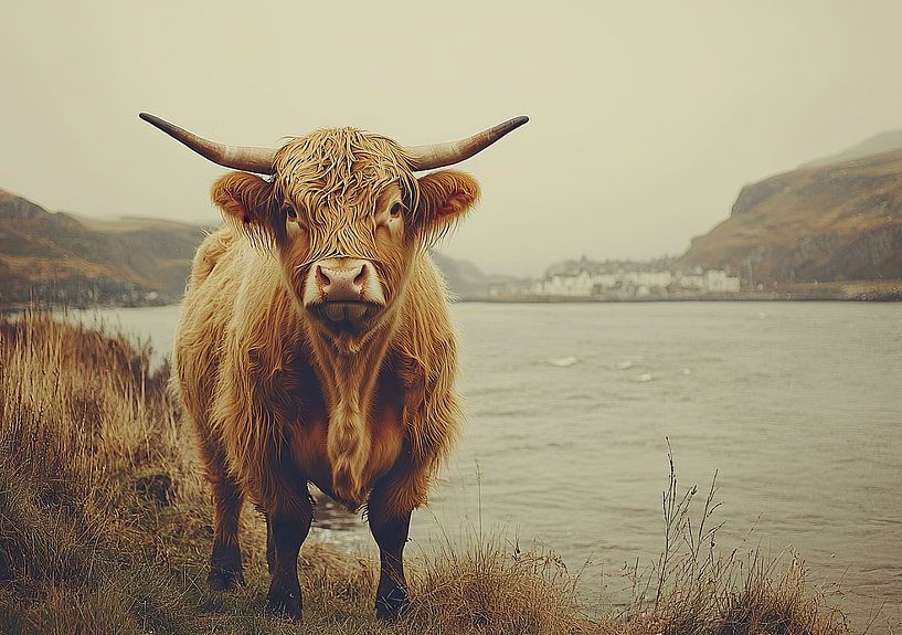 Highland Cow  by Niklas Maximilian
