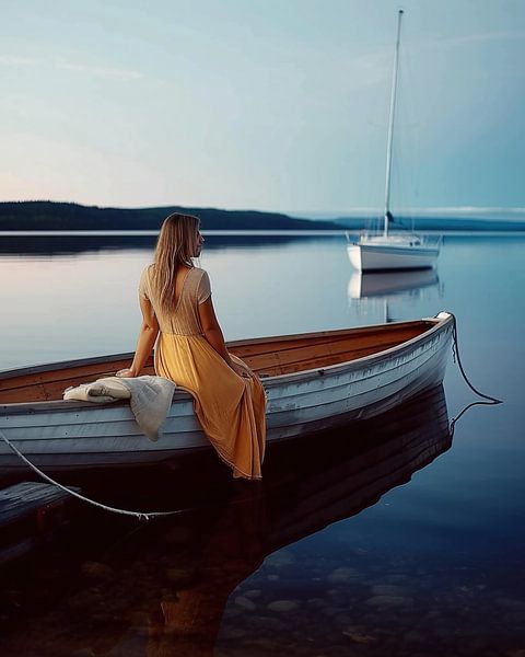 Eleganz am Seeufer von fernlichtsicht