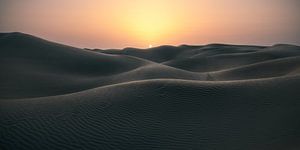Rub Al Khali Lege Kwartier Woestijn in Oman van Jean Claude Castor