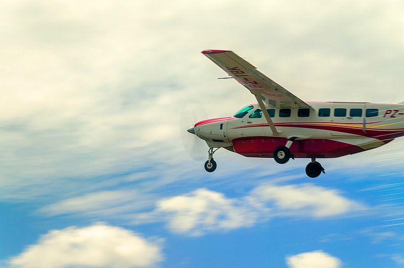 Paramaribo in vogelvlucht von Maarten Verhees