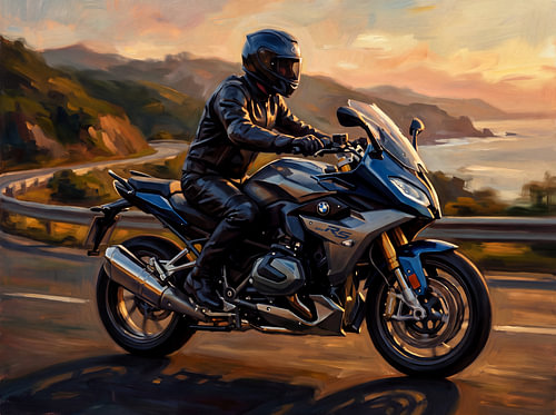 BMW R 1250 RS Touring the Golden Coast