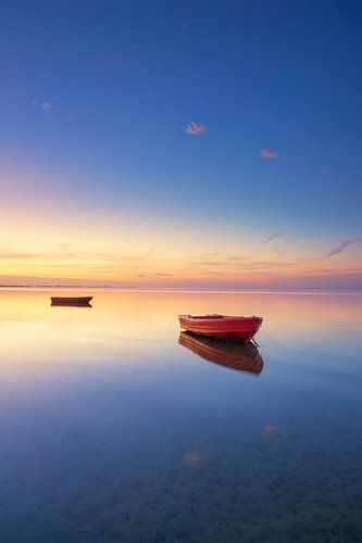 2 bootjes op een warme zomeravond