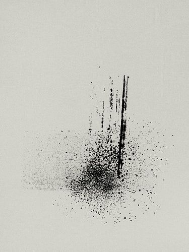 Modern abstract van verfspetters #3