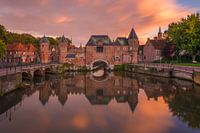 Le Koppelpoort à Amersfoort le soir - 8