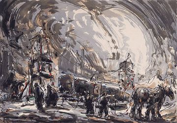 Nach dem Tor, Alfred Ost, 1924