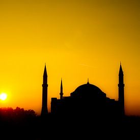 Sunrise at the Blue Mosque von 28Art - Yorda