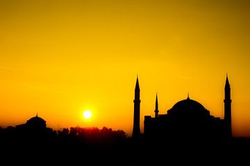 Sunrise at the Blue Mosque by 28Art - Yorda