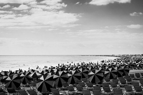 Maspalomas Costa Canaria Vintage Schwarz-Weiß