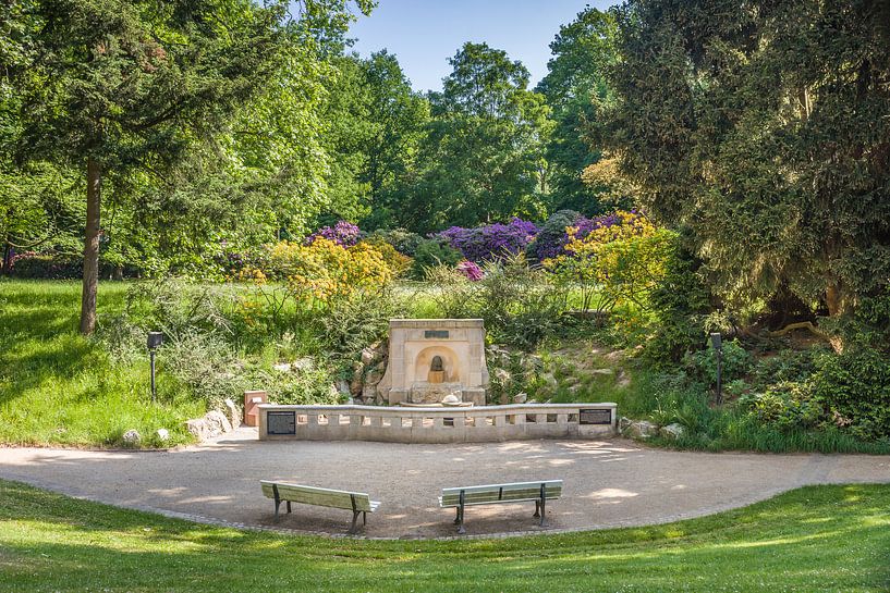 Landgrafenbrunnen im Kurpark von Bad Homburg van Christian Müringer