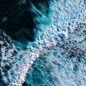 Oceaangolven van boven van Sascha Kilmer