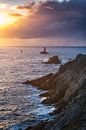 Sunset @ Pointe du Raz (Brittany, France) by Niko Kersting thumbnail