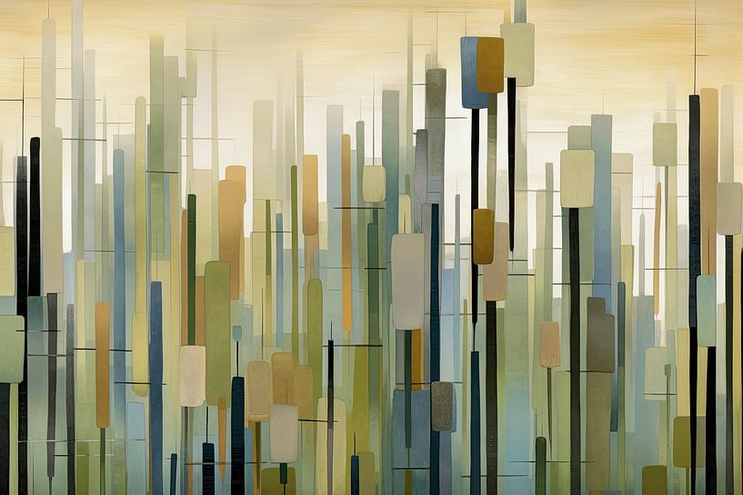 Cactus abstrait par Bert Nijholt