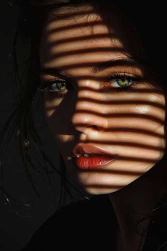 Schaduw: Portret van een vrouw