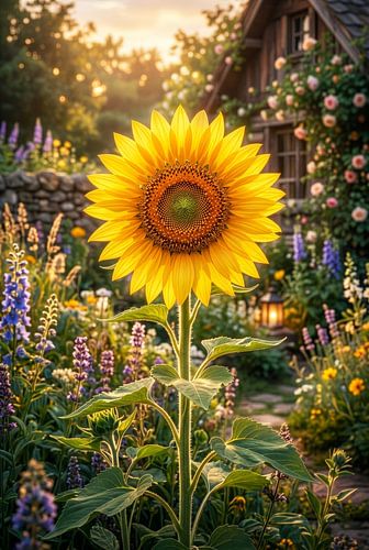 Garten der goldenen Sonnenblumen