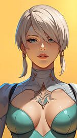 Sunshine warrior van Hilde Remerie Photography and digital art