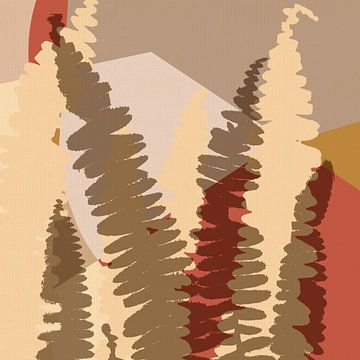 Natuur en vorm in kleurrijke harmonie van Dina Dankers