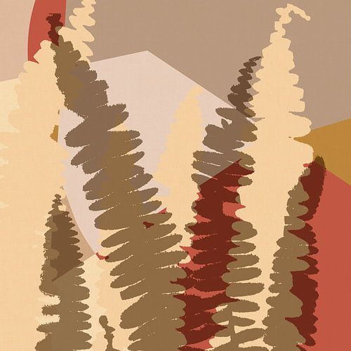 Natuur en vorm in kleurrijke harmonie