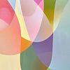 Pastel Vormen van Modern Collection