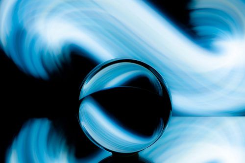 Lichtmalerei mit der Glaskugel