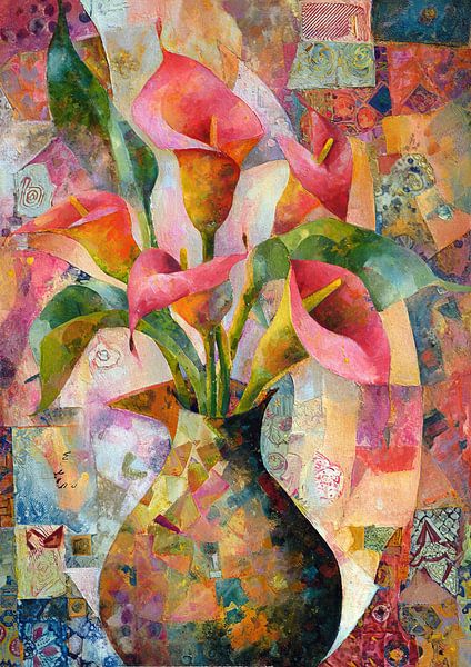 Flower Vase | Colorful Floral Harmony Today by Flower Studio